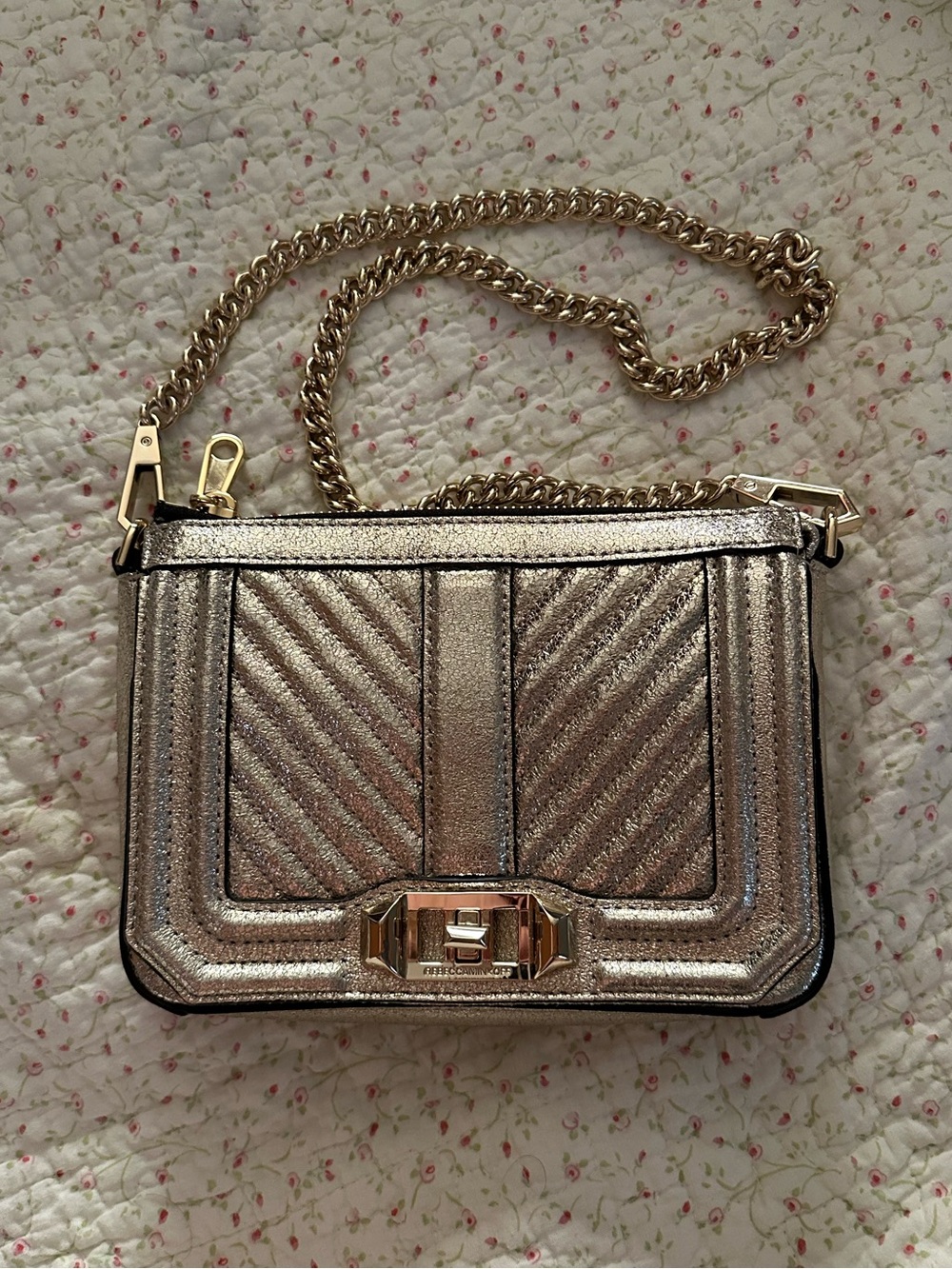Rebecca Minkoff Metallic Crossbody